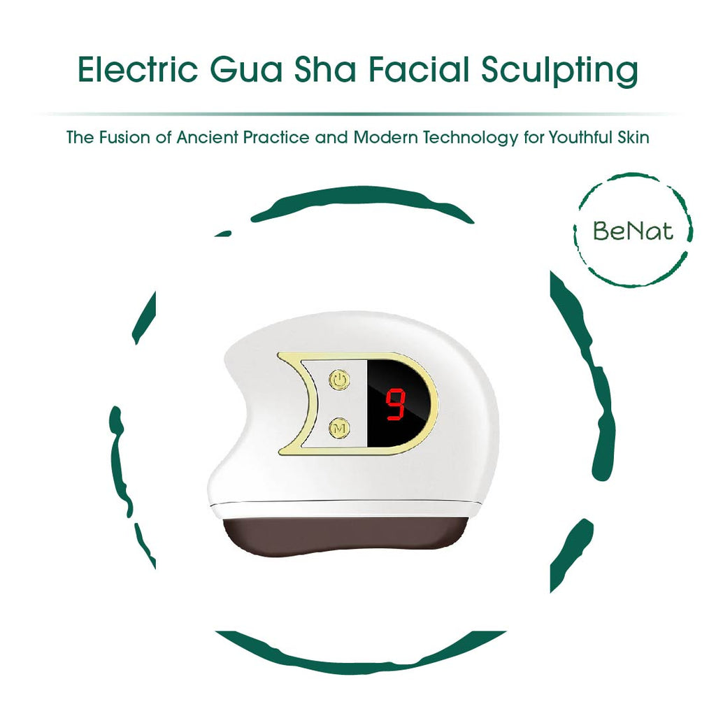 Electric Gua Sha Facial Massager - Sculpt and Depuff