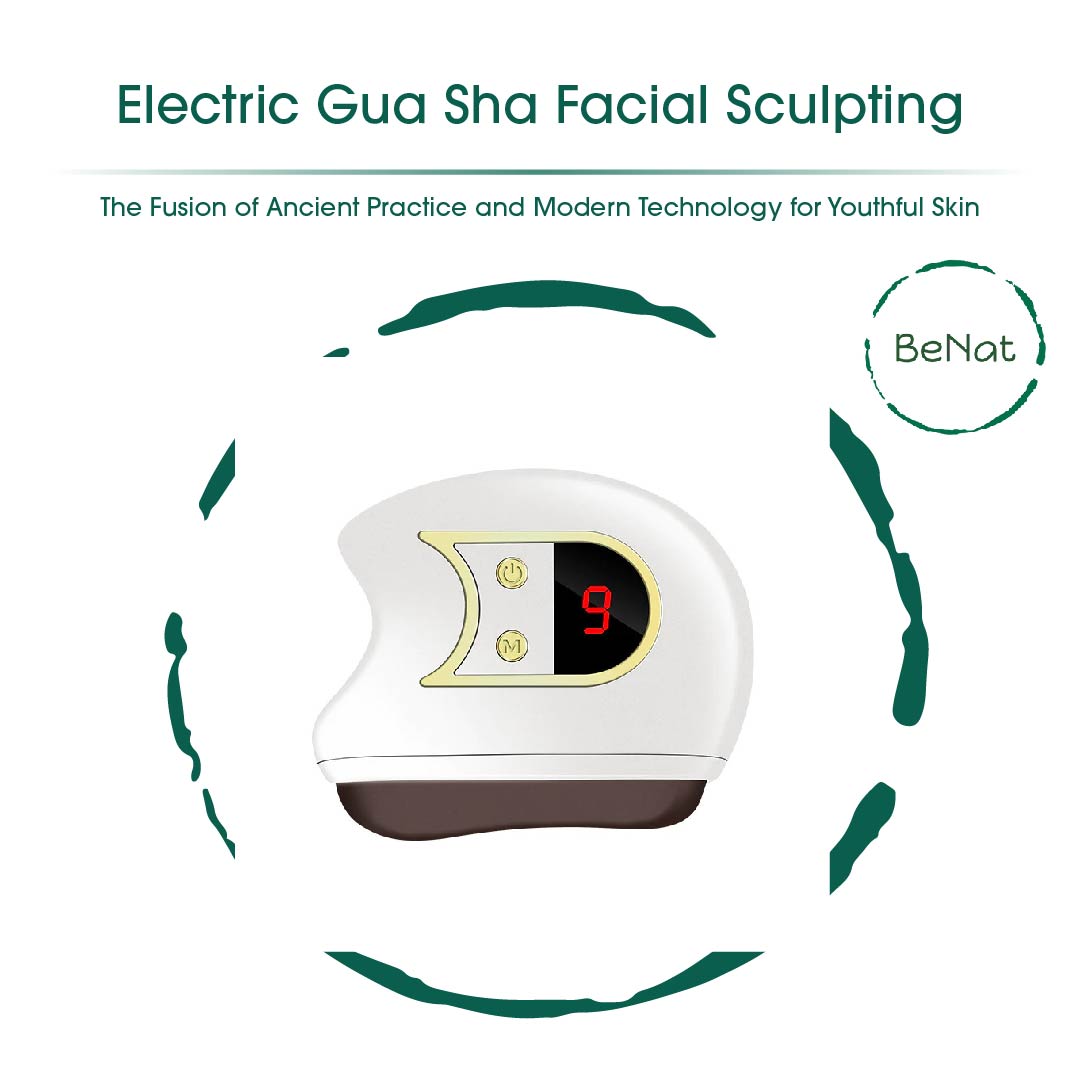Electric Gua Sha Facial Massager - Sculpt and Depuff
