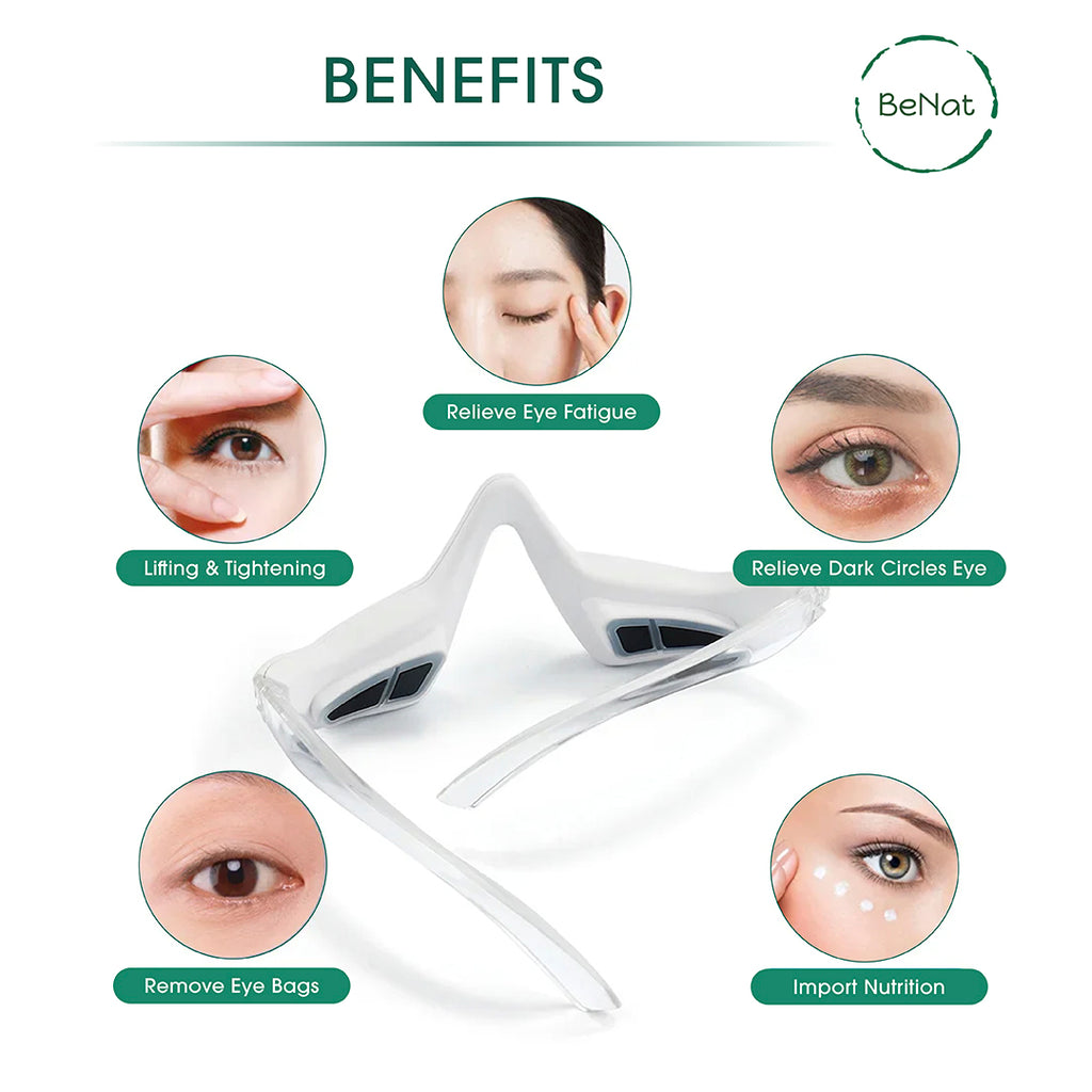 Red Light Therapy Eye Massager - Reduce Dark Circles