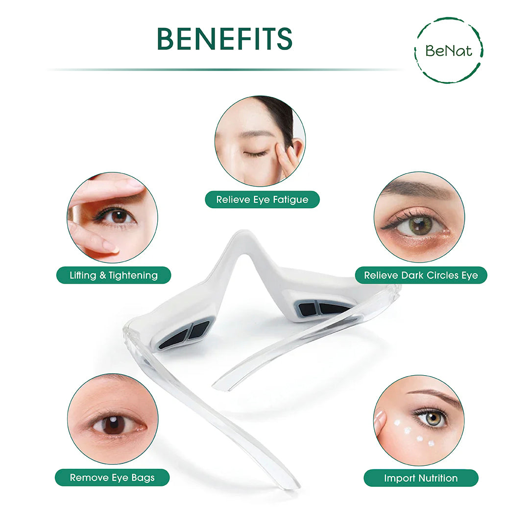 Red Light Therapy Eye Massager - Reduce Dark Circles