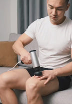 Muscle Recovery Bundle - Deep Tissue Massager and Heat Pad